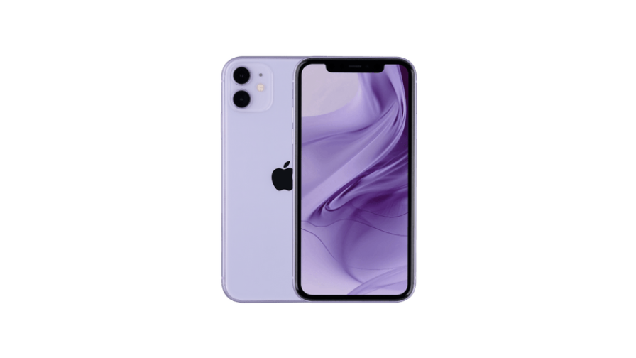 iphone 11 in purple